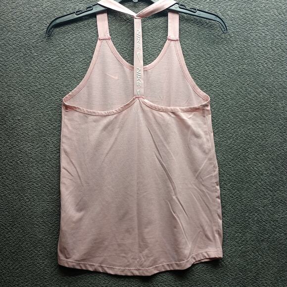 Nike Dri Fit Elastika Women's Tank Top Pink - Picture 2 of 8